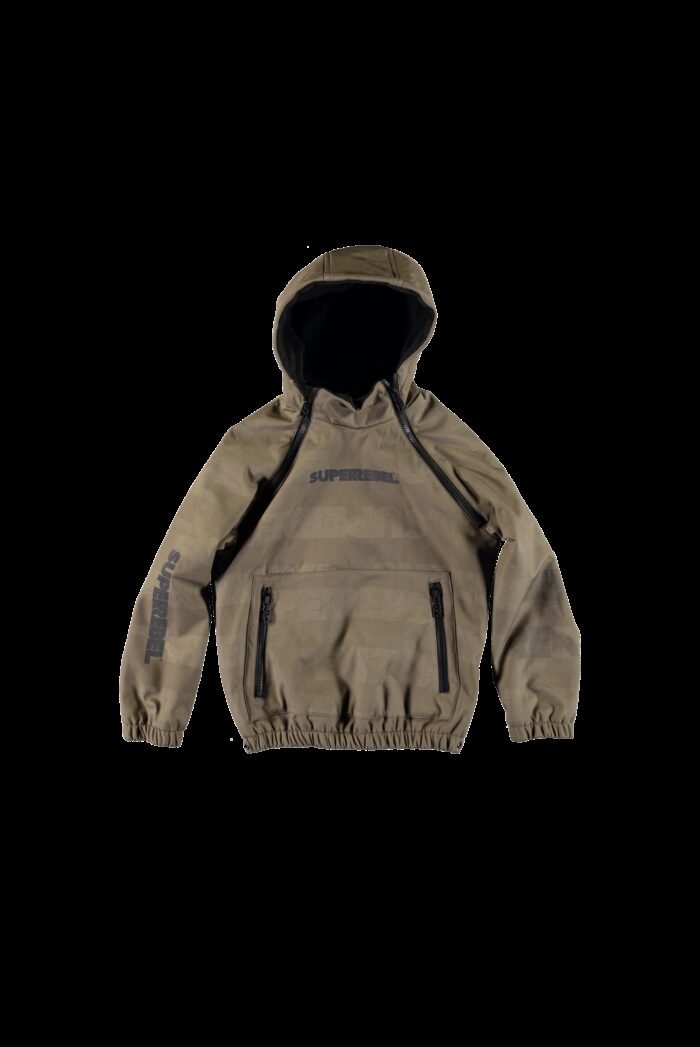 SUPERREBEL Jongens zomerjas softshell Leving - Army groen SUPERREBEL Jongens zomerjas softshell Leving - Army groen90% polyester recycle 10% elas