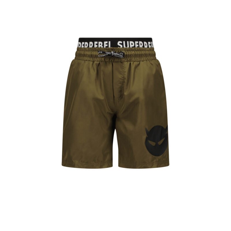 SUPERREBEL Jongens zwembroek - Rocky - Army groen SUPERREBEL Jongens zwembroek - Rocky - Army groen100% RPE