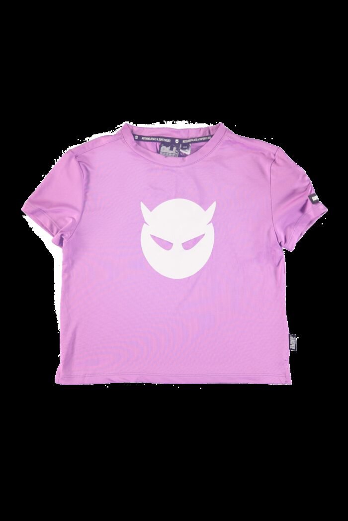 SUPERREBEL Meisjes t-shirt Benica - Fluo paars SUPERREBEL Meisjes t-shirt Benica - Fluo paars95% recycle polyester 5% elast
