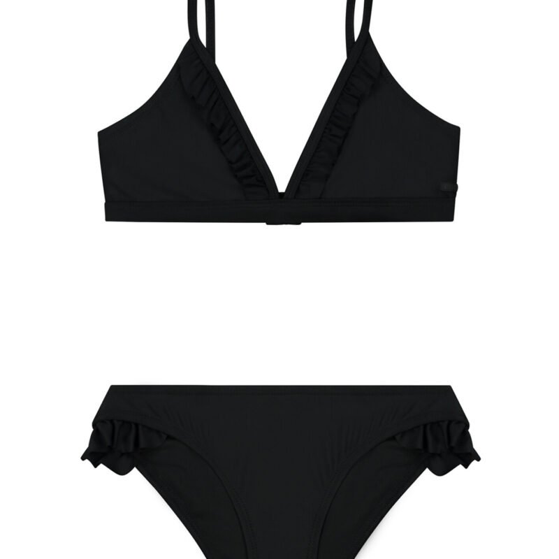 Shiwi Meisjes bikini triangel - Blake - Zwart Shiwi Meisjes bikini triangel - Blake - ZwartMateriaal 82% recycled polyester