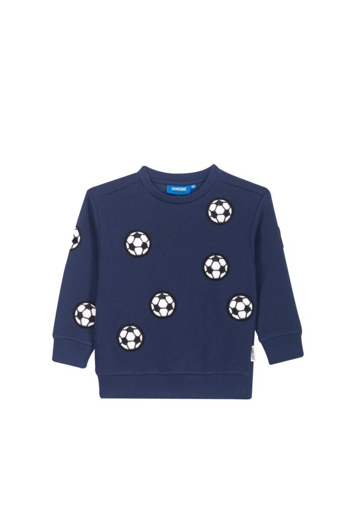 Someone Jongens sweater - Navy blauw Someone Jongens sweater - Navy blauwMateriaal 80%Comb Cott