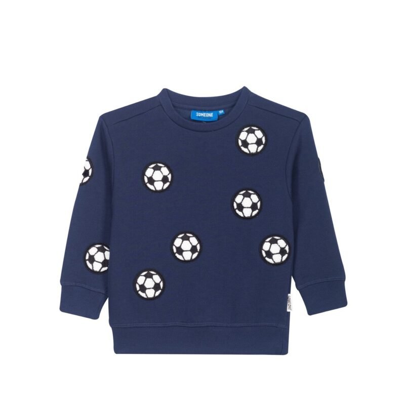 Someone Jongens sweater - Navy blauw Someone Jongens sweater - Navy blauwMateriaal 80%Comb Cott