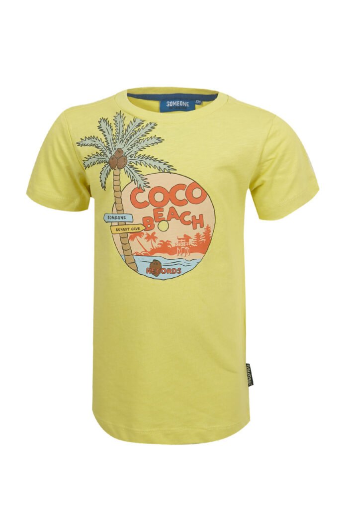 Someone Jongens t-shirt - Bondi-SB-02-A - Helder geel Someone Jongens t-shirt - Bondi-SB-02-A - Helder geel100% Combed Cotton Slub