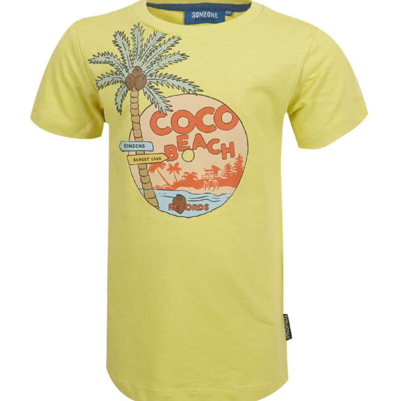 Someone Jongens t-shirt - Bondi-SB-02-A - Helder geel Someone Jongens t-shirt - Bondi-SB-02-A - Helder geel100% Combed Cotton Slub