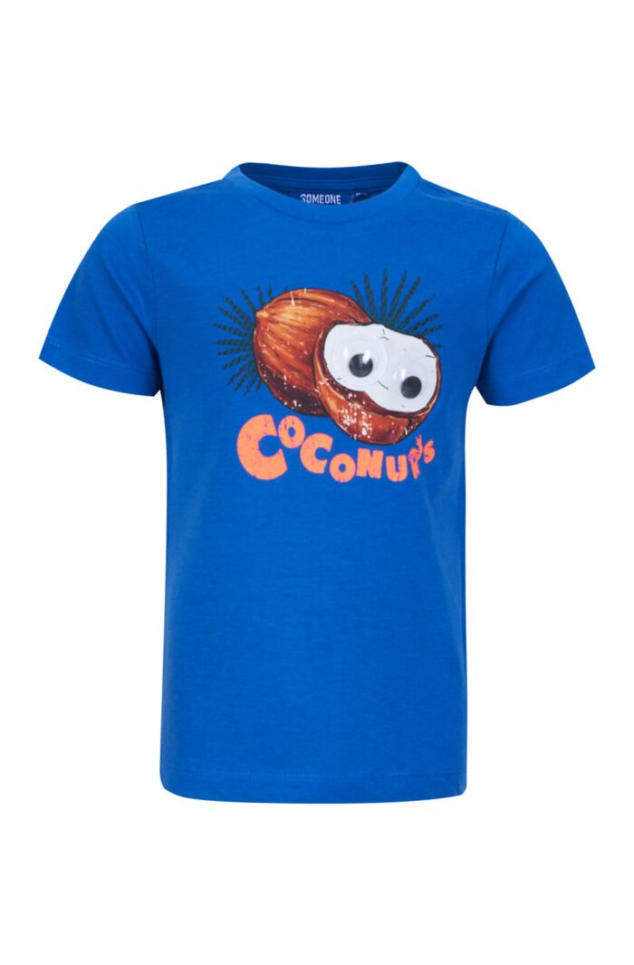 Someone Jongens t-shirt - Breaking-SB-02-E - Blauw Someone Jongens t-shirt - Breaking-SB-02-E - BlauwMateriaal 100% Combed Cotton