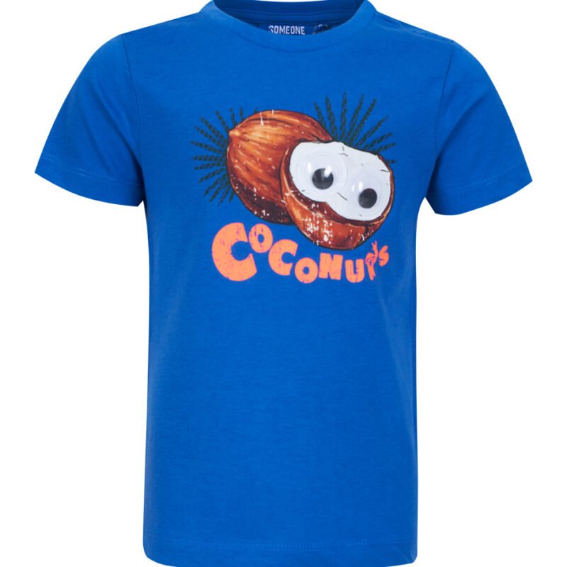 Someone Jongens t-shirt - Breaking-SB-02-E - Blauw Someone Jongens t-shirt - Breaking-SB-02-E - BlauwMateriaal 100% Combed Cotton