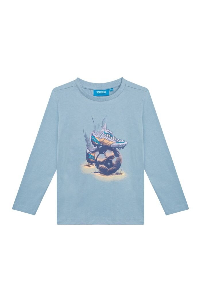 Someone Jongens t-shirt LS - Licht blauw Someone Jongens t-shirt LS - Licht blauwMateriaal 100% Combed Cotton