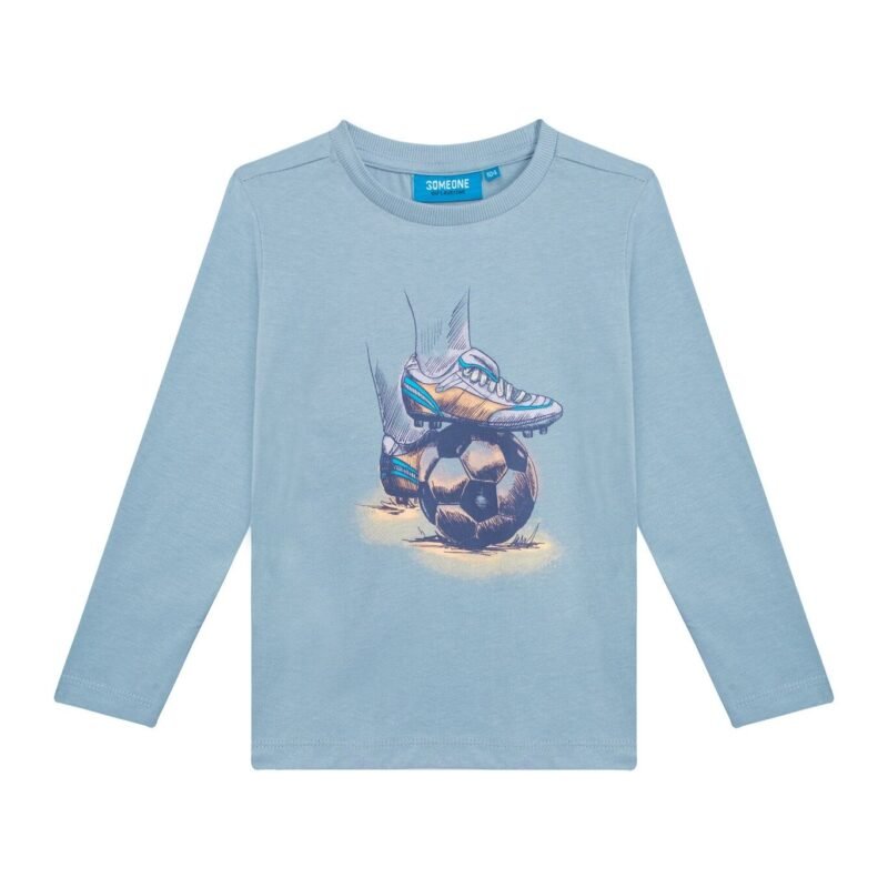 Someone Jongens t-shirt LS - Licht blauw Someone Jongens t-shirt LS - Licht blauwMateriaal 100% Combed Cotton