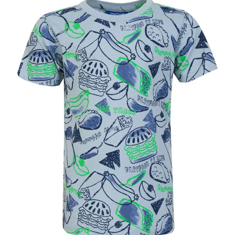 Someone Jongens t-shirt - Polaroid-SB-02-C - Zacht blauw Someone Jongens t-shirt - Polaroid-SB-02-C - Zacht blauwMateriaal 100% Combed Cotton