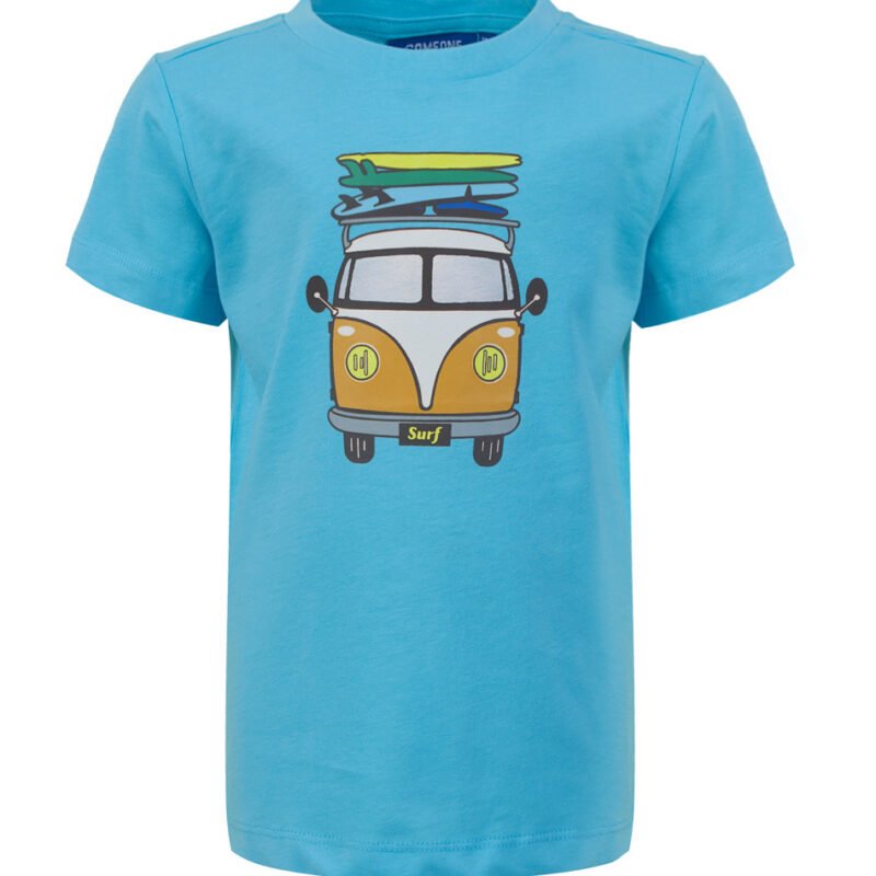 Someone Jongens t-shirt - Van-SB-02-C - Aqua blauw Someone Jongens t-shirt - Van-SB-02-C - Aqua blauwMateriaal 100% Combed Cotton