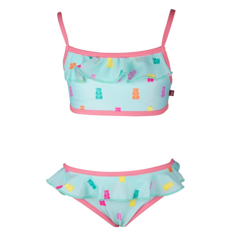 Someone Meisjes bikini - Dobber-SG-38-B - Licht aqua blauw Someone Meisjes bikini - Dobber-SG-38-B - Licht aqua blauwMateriaal 88% Polyester