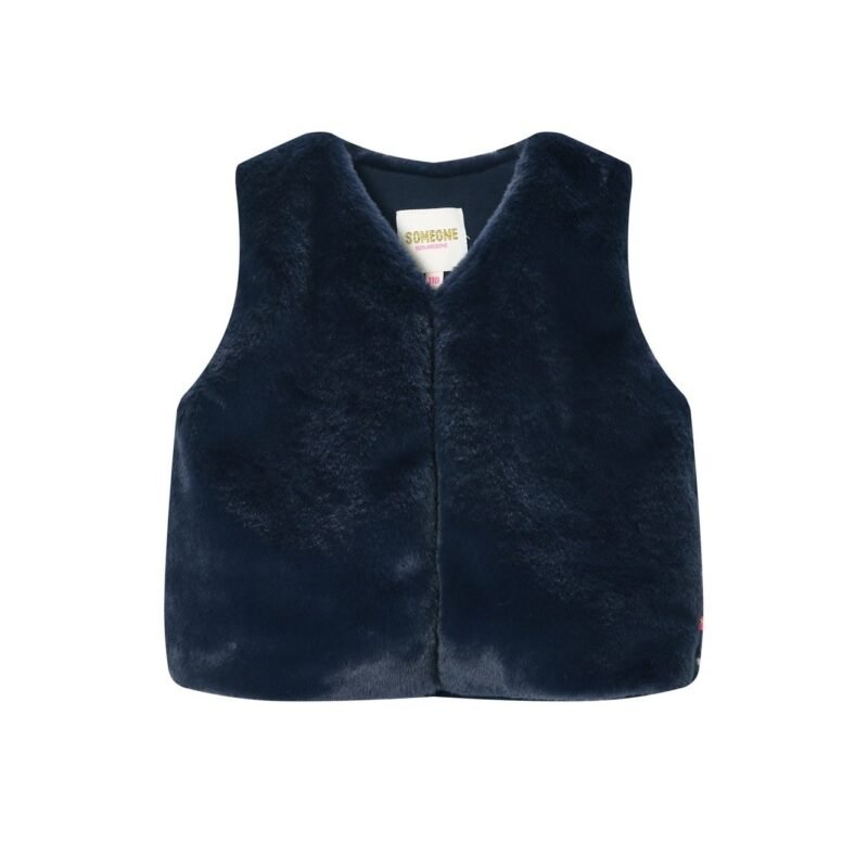 Someone Meisjes gilet - Navy blauw Someone Meisjes gilet - Navy blauwMateriaal 100% Polyester