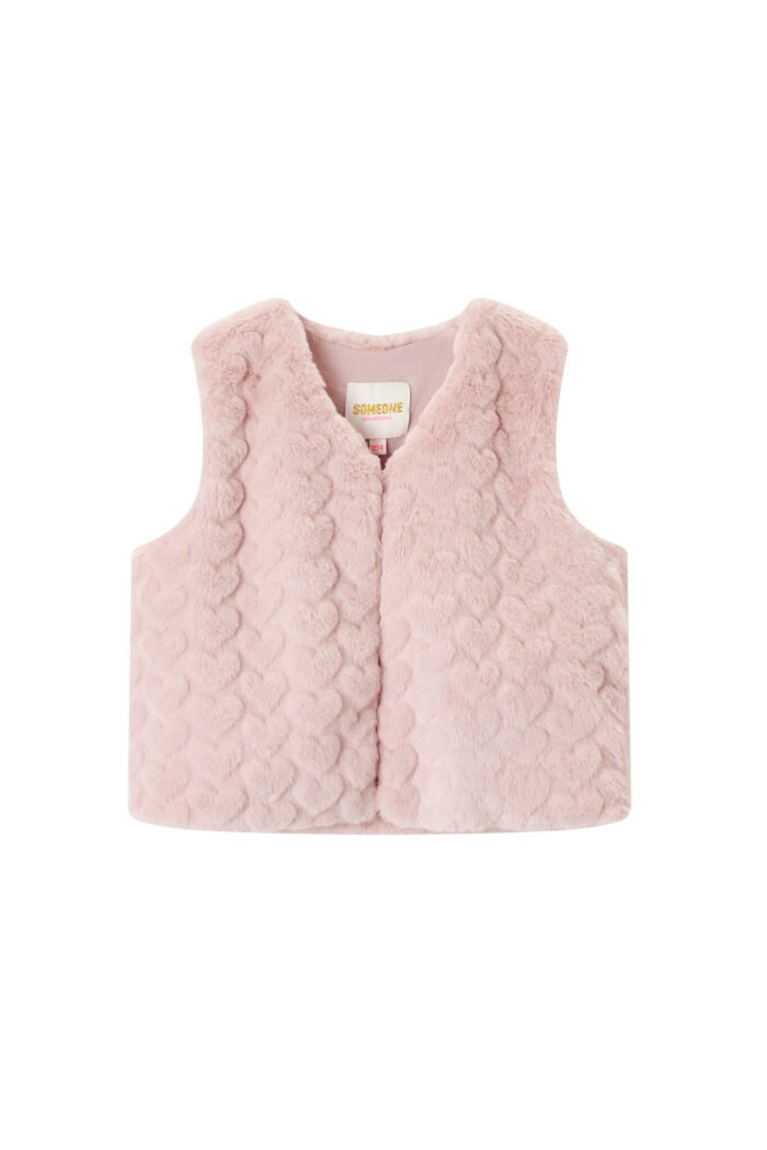 Someone Meisjes gilet - Oud roze Someone Meisjes gilet - Oud rozeMateriaal 100% Polyester