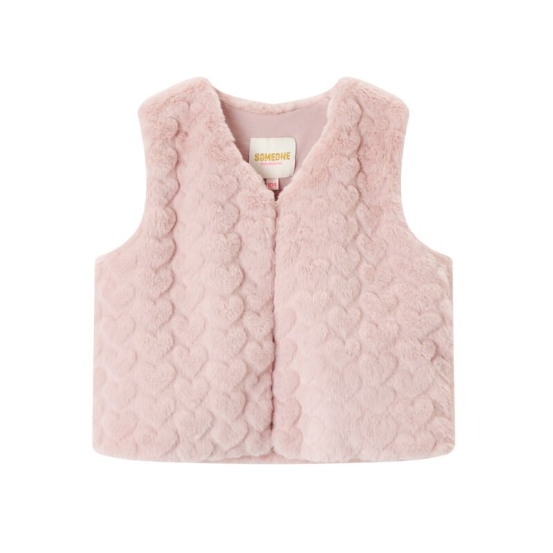 Someone Meisjes gilet - Oud roze Someone Meisjes gilet - Oud rozeMateriaal 100% Polyester