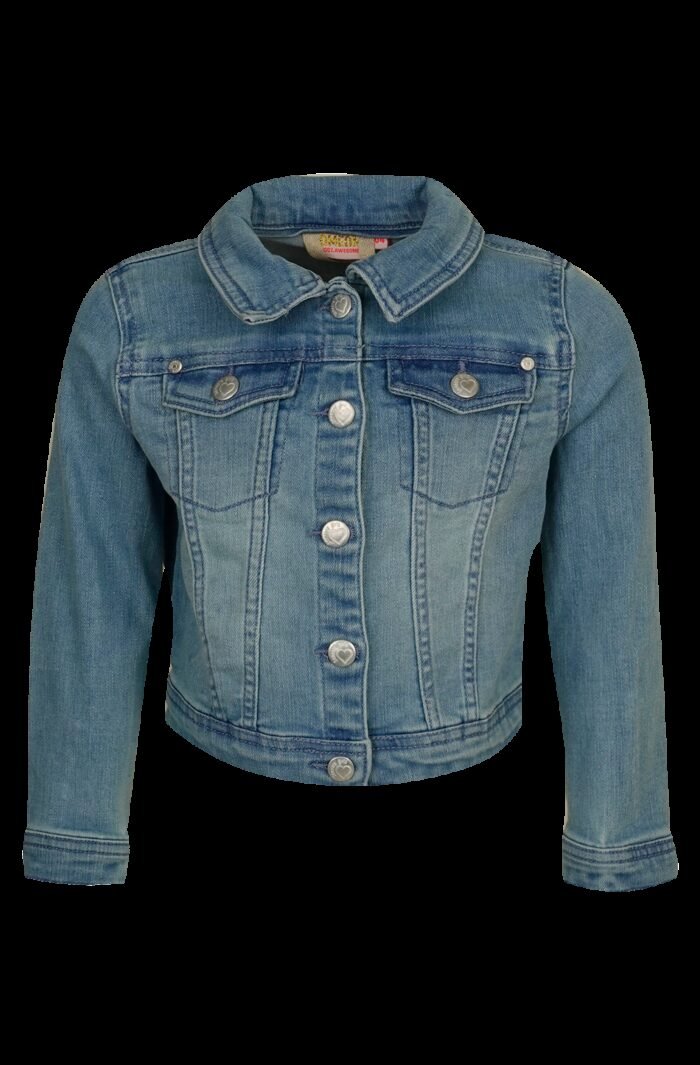 Someone Meisjes jas - Delphine-SG-62-U - Denim blauw Someone Meisjes jas - Delphine-SG-62-U - Denim blauwMateriaal 79% Co