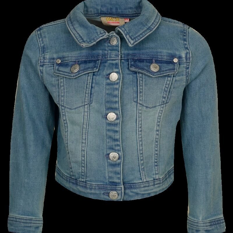Someone Meisjes jas - Delphine-SG-62-U - Denim blauw Someone Meisjes jas - Delphine-SG-62-U - Denim blauwMateriaal 79% Co