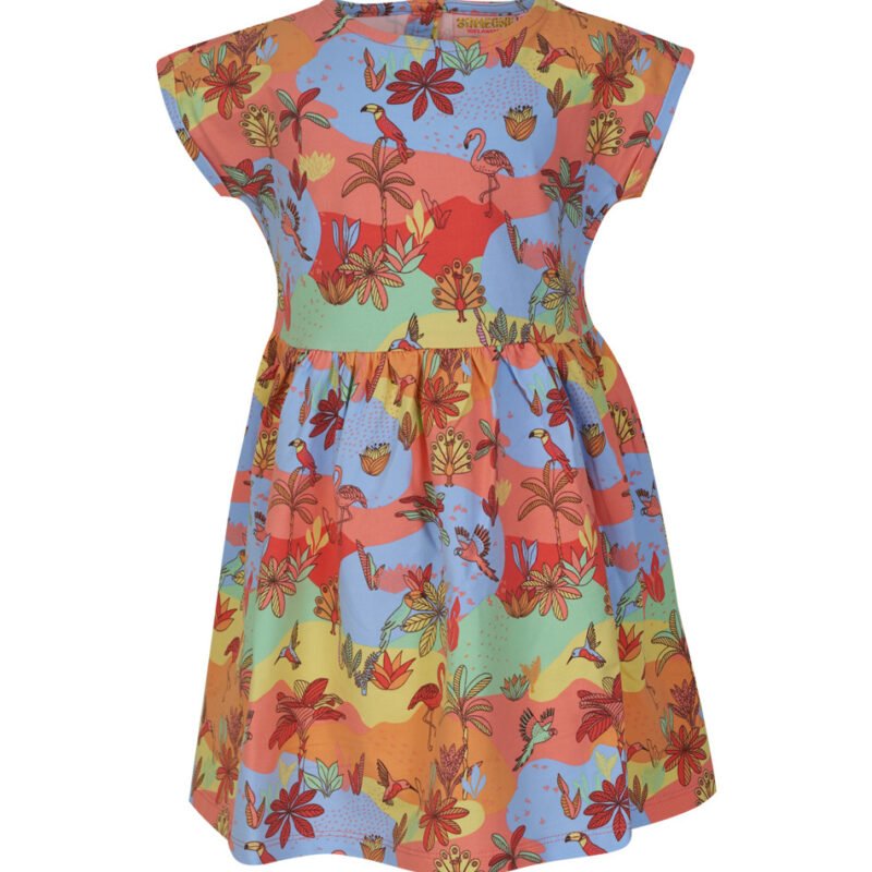Someone Meisjes jurk - Morgana-SG-51-A - Licht koraal Someone Meisjes jurk - Morgana-SG-51-A - Licht koraalMateriaal 95%Com Cott