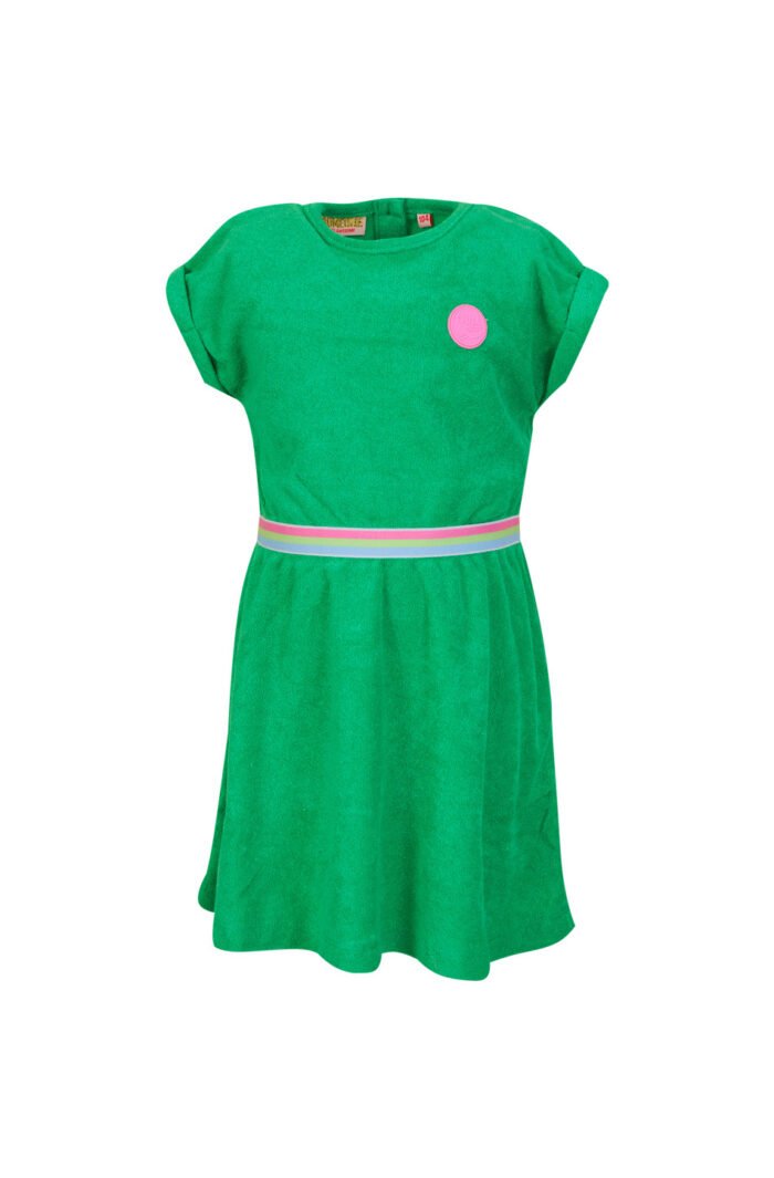 Someone Meisjes jurk - Pien-SG-51-A - Medium helder groen Someone Meisjes jurk - Pien-SG-51-A - Medium helder groenMateriaal 100% Cotton