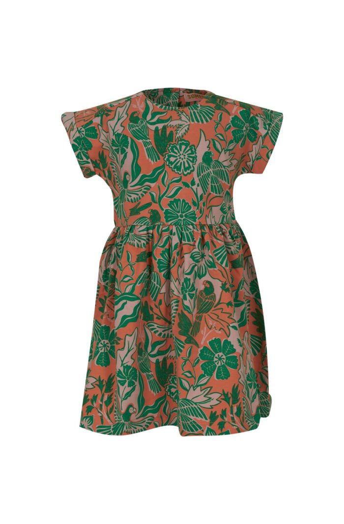 Someone Meisjes jurk - Shanna-SG-51-E - Multi Someone Meisjes jurk - Shanna-SG-51-E - MultiMateriaal 95%Com Cott