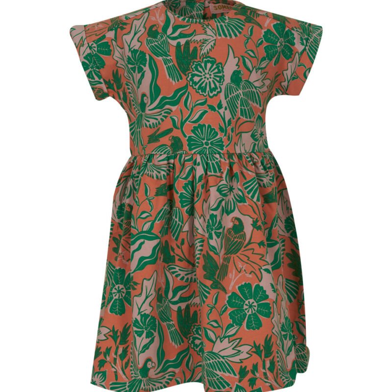 Someone Meisjes jurk - Shanna-SG-51-E - Multi Someone Meisjes jurk - Shanna-SG-51-E - MultiMateriaal 95%Com Cott