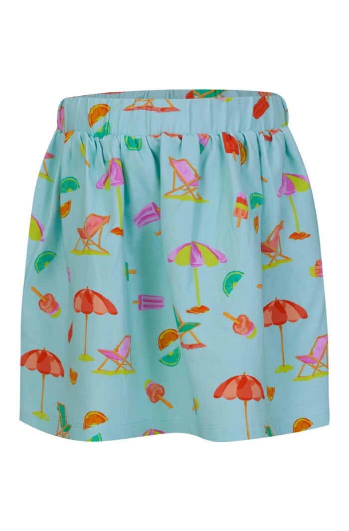 Someone Meisjes rok - Connie-SG-41-B - Licht aqua blauw Someone Meisjes rok - Connie-SG-41-B - Licht aqua blauwMateriaal 95%Com Cott