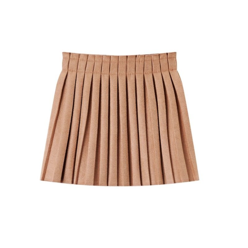 Someone Meisjes rok - Donker beige Someone Meisjes rok - Donker beigeMateriaal 95%Polyester 5%Elastane