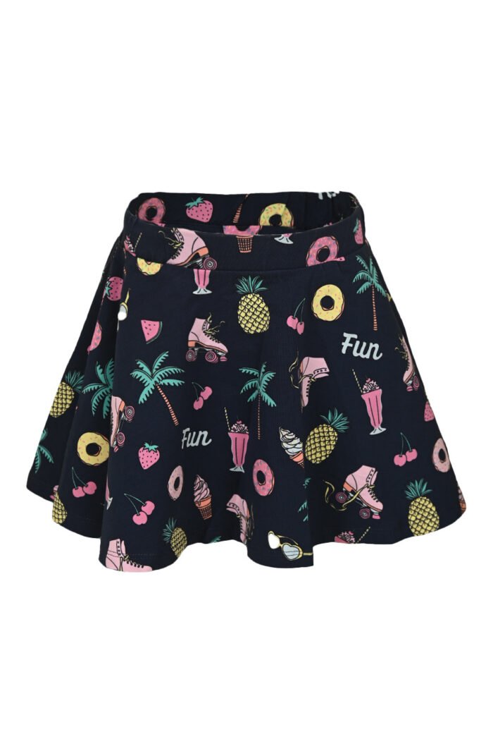 Someone Meisjes rok - Monica-SG-41-B - Navy blauw Someone Meisjes rok - Monica-SG-41-B - Navy blauw95%Com Cott