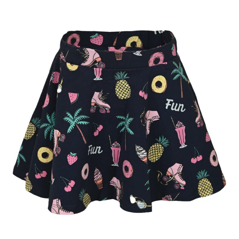Someone Meisjes rok - Monica-SG-41-B - Navy blauw Someone Meisjes rok - Monica-SG-41-B - Navy blauw95%Com Cott