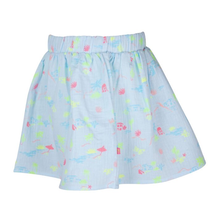 Someone Meisjes rok - Rhodos-SG-41-E - Zacht blauw Someone Meisjes rok - Rhodos-SG-41-E - Zacht blauwMateriaal 100% Cotton