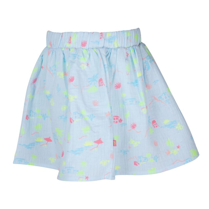 Someone Meisjes rok - Rhodos-SG-41-E - Zacht blauw Someone Meisjes rok - Rhodos-SG-41-E - Zacht blauwMateriaal 100% Cotton