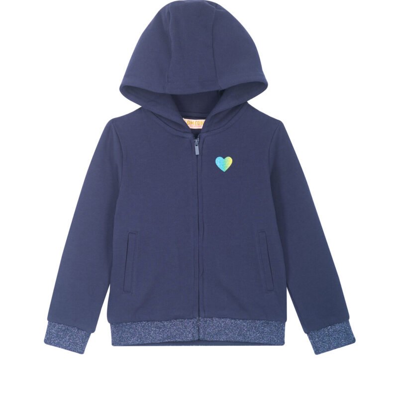 Someone Meisjes sweat vest - Navy blauw Someone Meisjes sweat vest - Navy blauwMateriaal 100% Combed Cotton