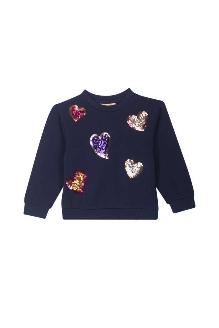 Someone Meisjes sweater - Navy blauw Someone Meisjes sweater - Navy blauwMateriaal 95%Com Cott