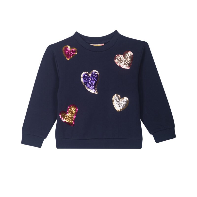 Someone Meisjes sweater - Navy blauw Someone Meisjes sweater - Navy blauwMateriaal 95%Com Cott