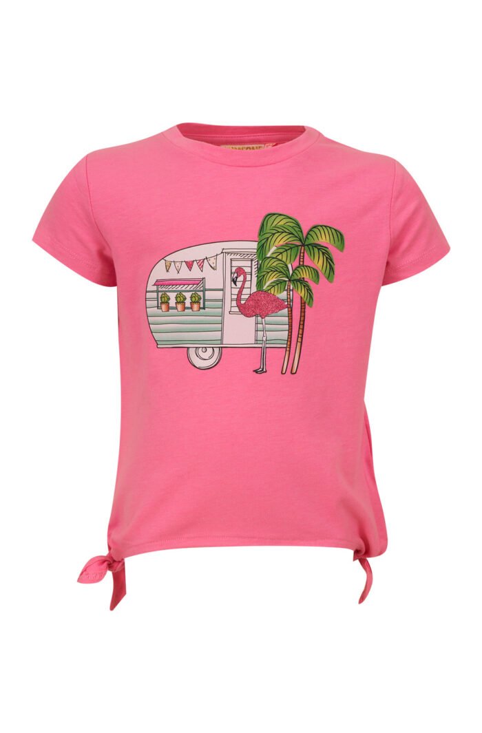 Someone Meisjes t-shirt - Imani-SG-02-C - Fluo roze Someone Meisjes t-shirt - Imani-SG-02-C - Fluo rozeMateriaal 95%Com Cott