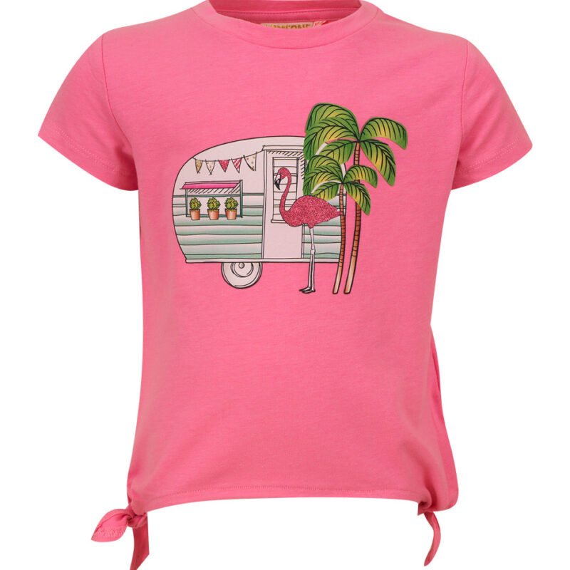 Someone Meisjes t-shirt - Imani-SG-02-C - Fluo roze Someone Meisjes t-shirt - Imani-SG-02-C - Fluo rozeMateriaal 95%Com Cott