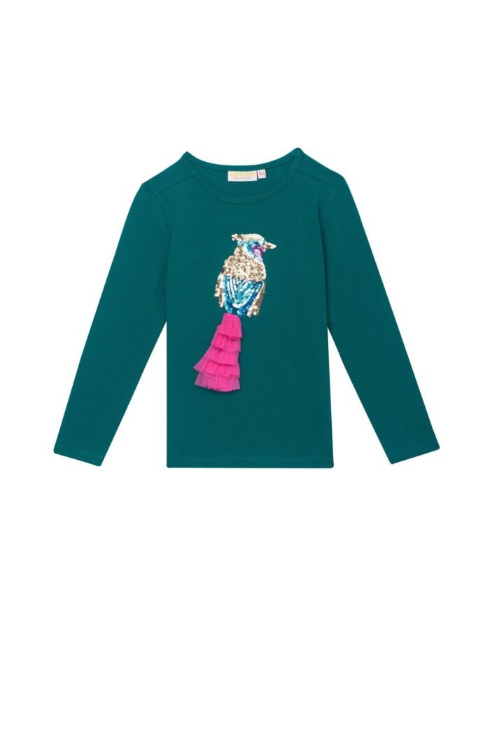Someone Meisjes t-shirt LS - Medium groen Someone Meisjes t-shirt LS - Medium groenMateriaal 95% Cotton