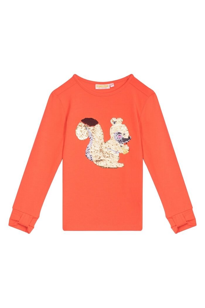 Someone Meisjes t-shirt LS - Rood Someone Meisjes t-shirt LS - RoodMateriaal 95% Cotton