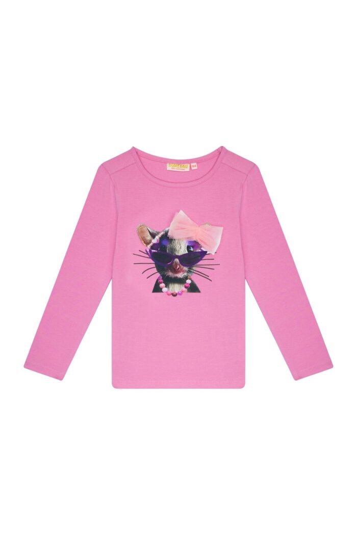 Someone Meisjes t-shirt LS - Roze Someone Meisjes t-shirt LS - RozeMateriaal 95% Cotton