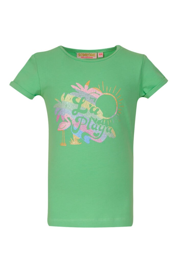 Someone Meisjes t-shirt - Morgana-SG-02-D - Licht groen Someone Meisjes t-shirt - Morgana-SG-02-D - Licht groenMateriaal 95%Com Cott