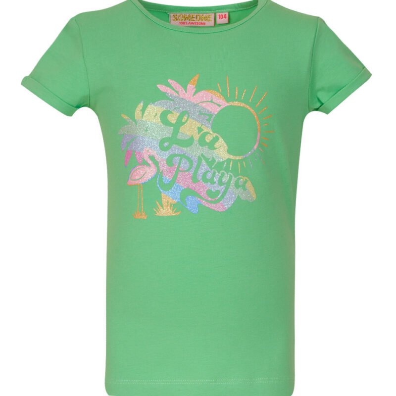 Someone Meisjes t-shirt - Morgana-SG-02-D - Licht groen Someone Meisjes t-shirt - Morgana-SG-02-D - Licht groenMateriaal 95%Com Cott