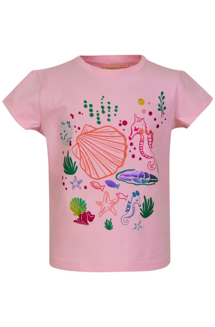 Someone Meisjes t-shirt - Rhodos-SG-02-C - Licht roze Someone Meisjes t-shirt - Rhodos-SG-02-C - Licht rozeMateriaal 95%Com Cott