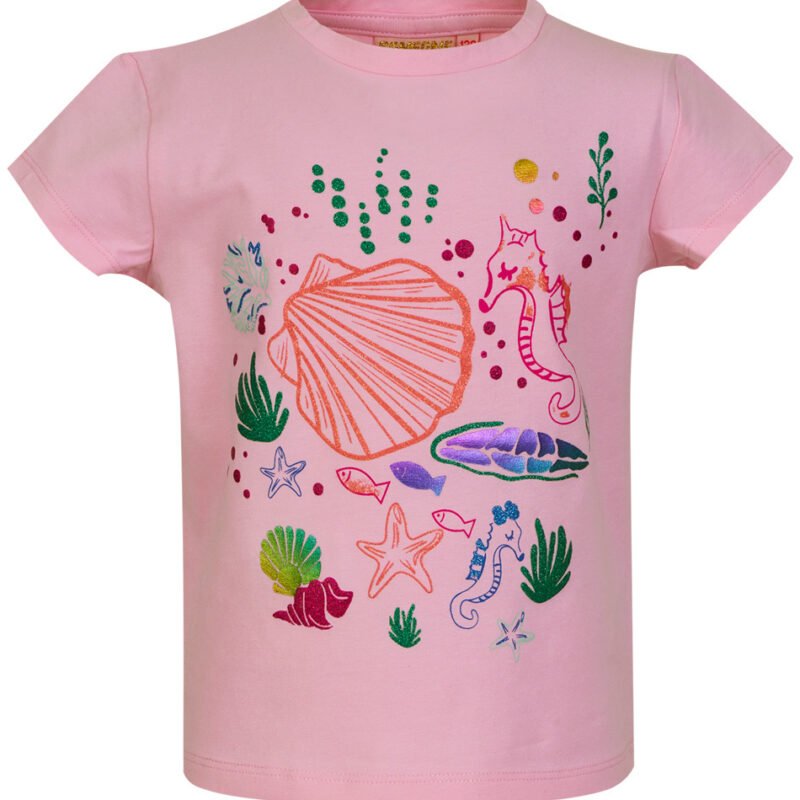 Someone Meisjes t-shirt - Rhodos-SG-02-C - Licht roze Someone Meisjes t-shirt - Rhodos-SG-02-C - Licht rozeMateriaal 95%Com Cott