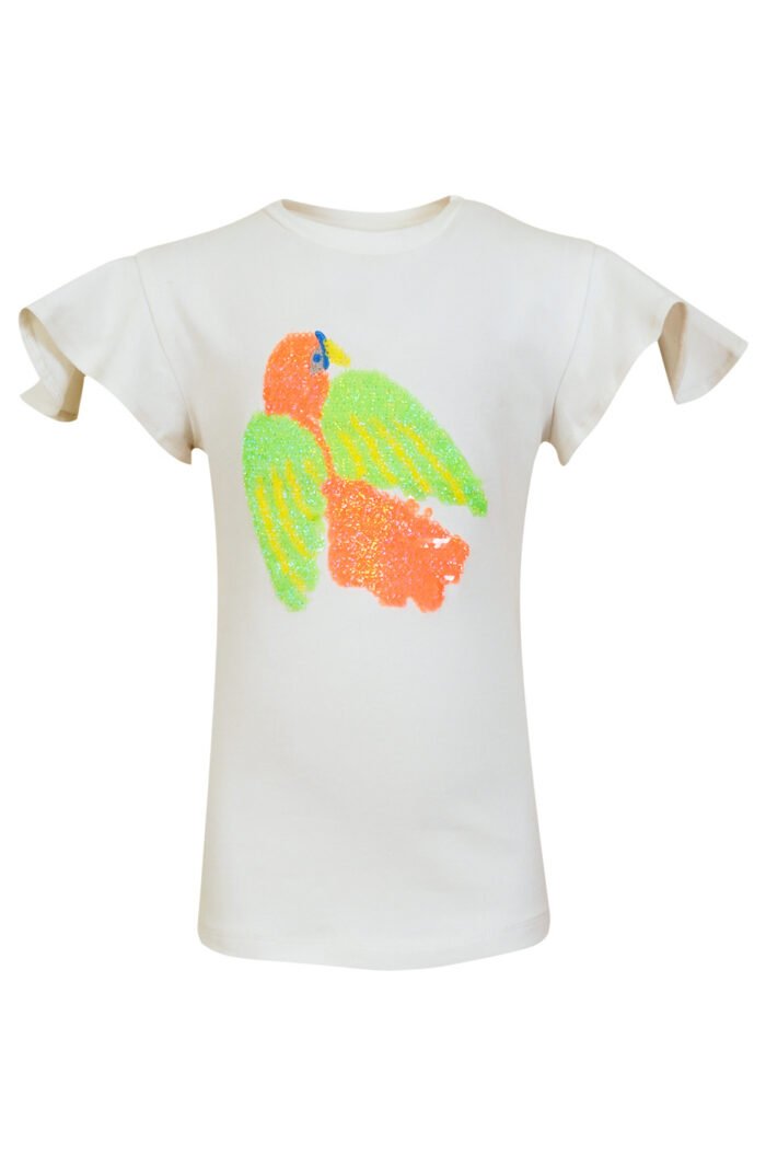 Someone Meisjes t-shirt - Shanna-SG-02-A - Ecru Someone Meisjes t-shirt - Shanna-SG-02-A - EcruMateriaal 95%Com Cott
