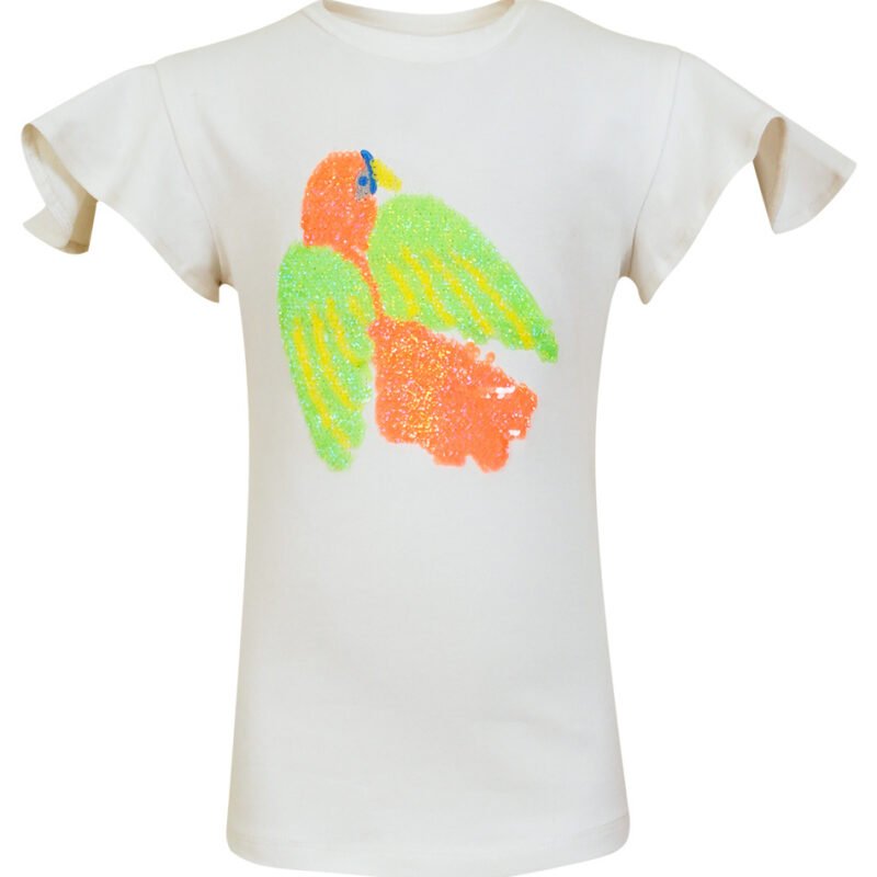 Someone Meisjes t-shirt - Shanna-SG-02-A - Ecru Someone Meisjes t-shirt - Shanna-SG-02-A - EcruMateriaal 95%Com Cott