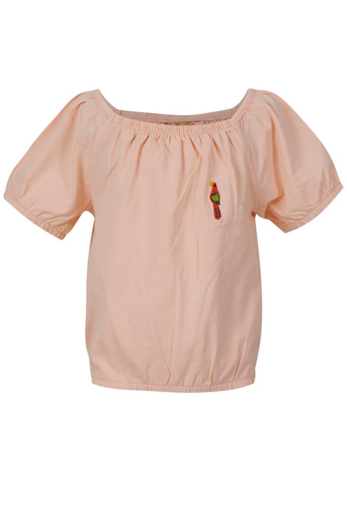 Someone Meisjes t-shirt - Shanna-SG-02-B - Perzik Someone Meisjes t-shirt - Shanna-SG-02-B - PerzikMateriaal 95%Com Cott