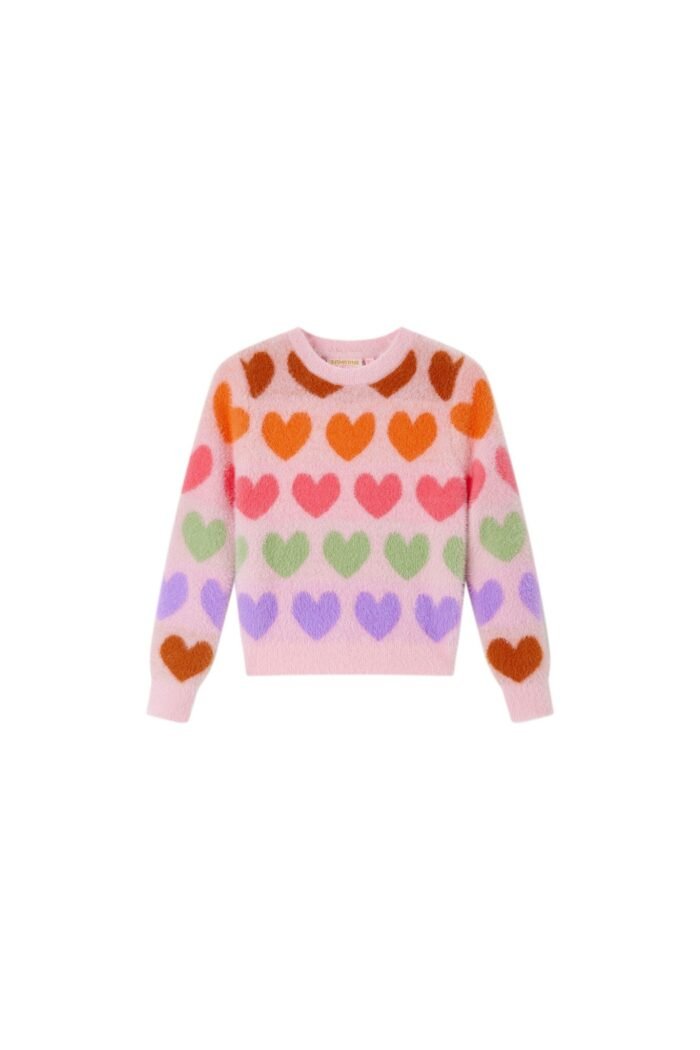 Someone Meisjes trui - Licht roze Someone Meisjes trui - Licht rozeMateriaal 80% Polyam