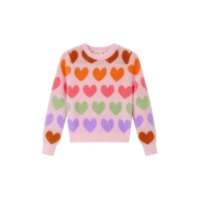 Someone Meisjes trui - Licht roze Someone Meisjes trui - Licht rozeMateriaal 80% Polyam