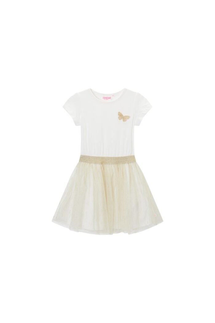 Someone Zomer jurk meisjes - ecru - amina Someone Zomer jurk meisjes - ecru - aminaMateriaal 95% combed katoen