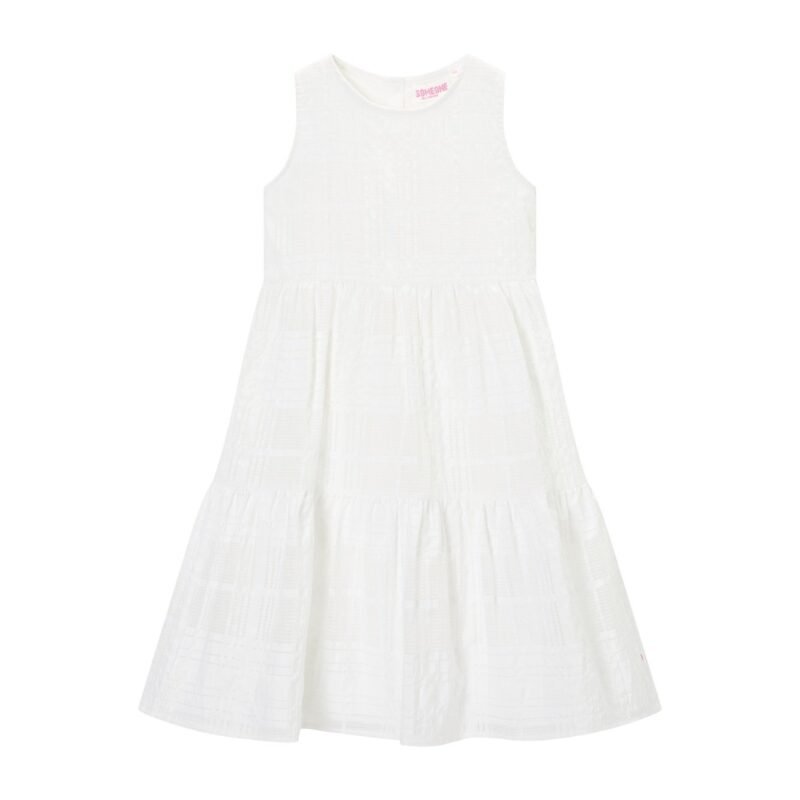Someone Zomer jurk mouwloos meisjes - ecru - anouk Someone Zomer jurk mouwloos meisjes - ecru - anoukMateriaal 60% viscose