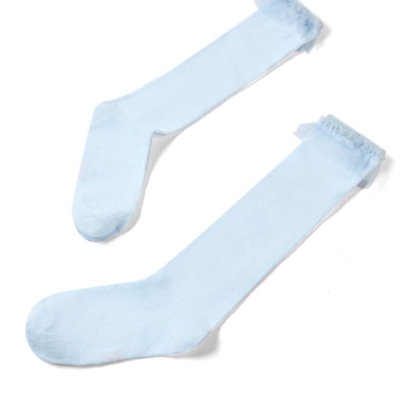 Someone Zomer kniekousen meisjes - blauw - run Someone Zomer kniekousen meisjes - blauw - runMateriaal 67% combed katoen